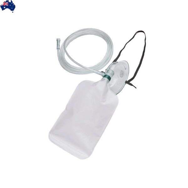 Oxygen-Mask-With-Tubing-Reservoir
